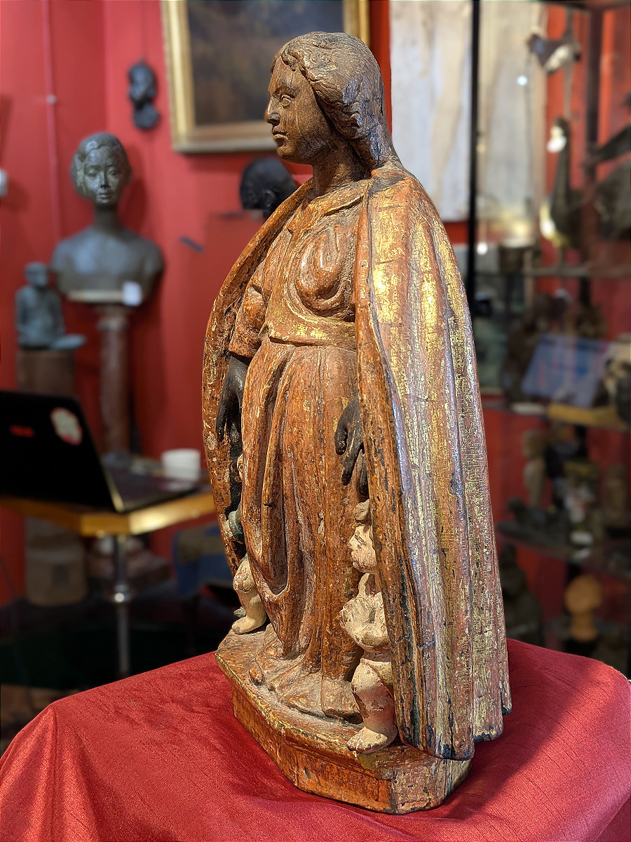 Virgin Of Mercy - Virgin With A Cloak - 17th Century -photo-7