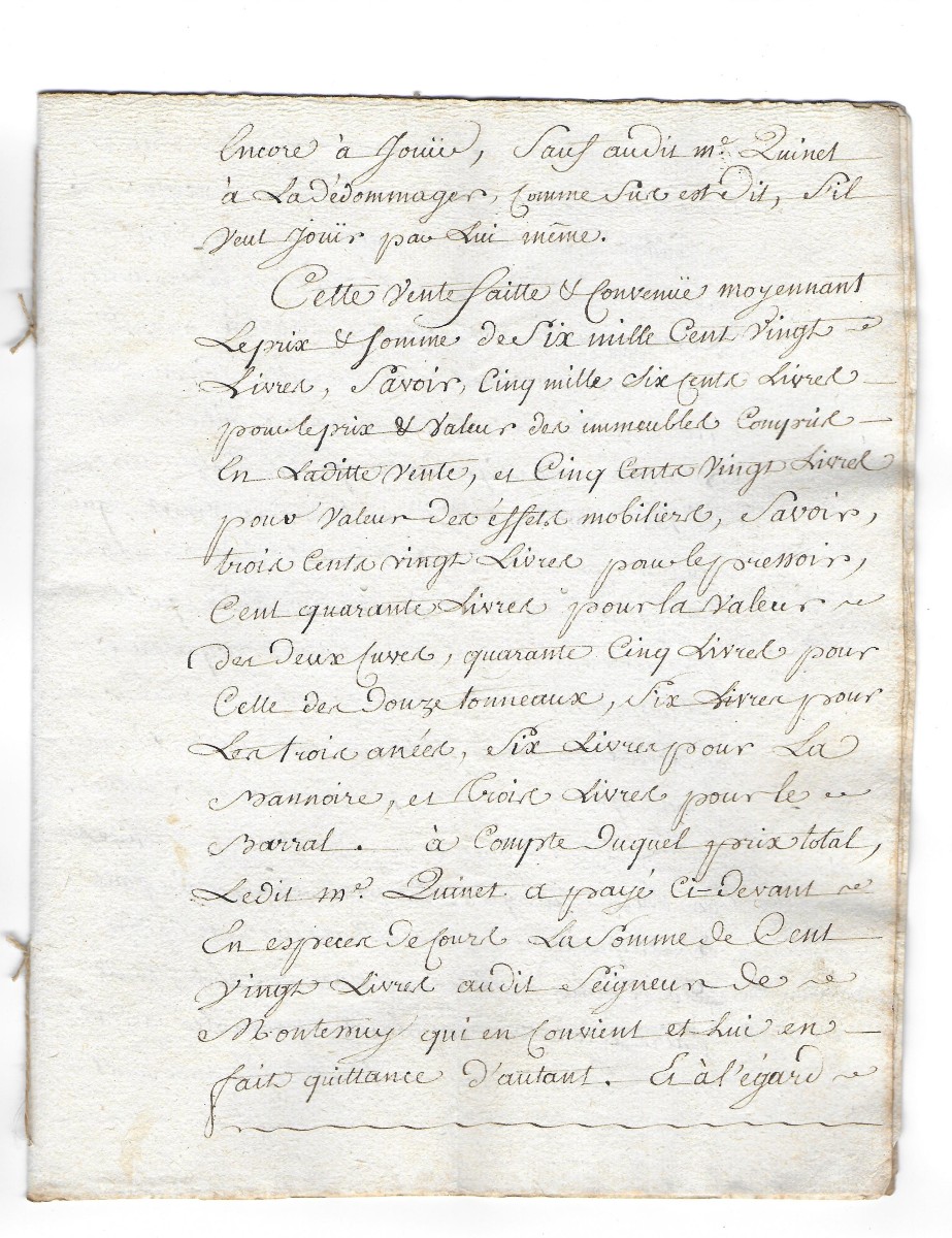 Bourg-en-bresse, 1776. Chevalier Chossat De Montessuy-vente -photo-4