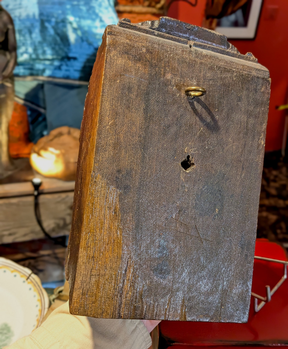 Lion's Head Mascaron - 19th Century In The Style Of The 17th Century -photo-3