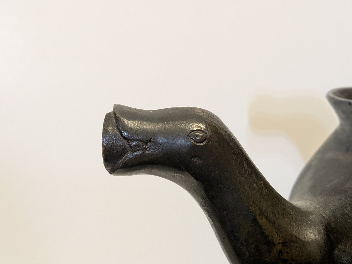 Verseuse en bronze, dans le style du XIIIe siècle - vers 1900-photo-3