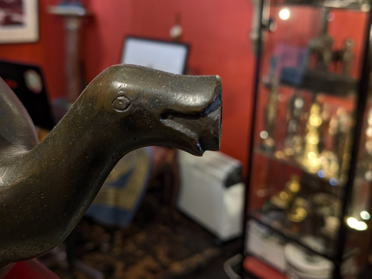 Verseuse en bronze, dans le style du XIIIe siècle - vers 1900-photo-4