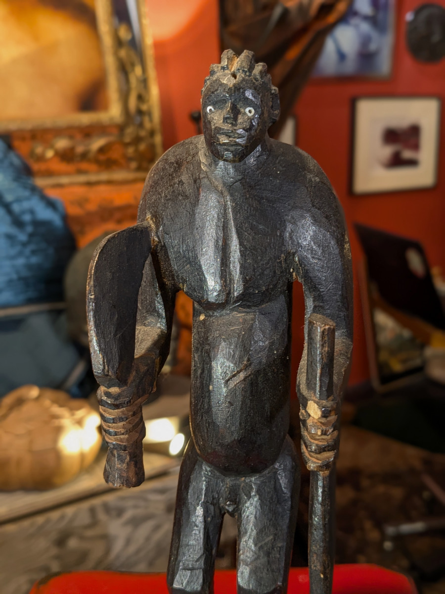 Fétiche Bembe - Congo - travail colonial 1950-photo-2