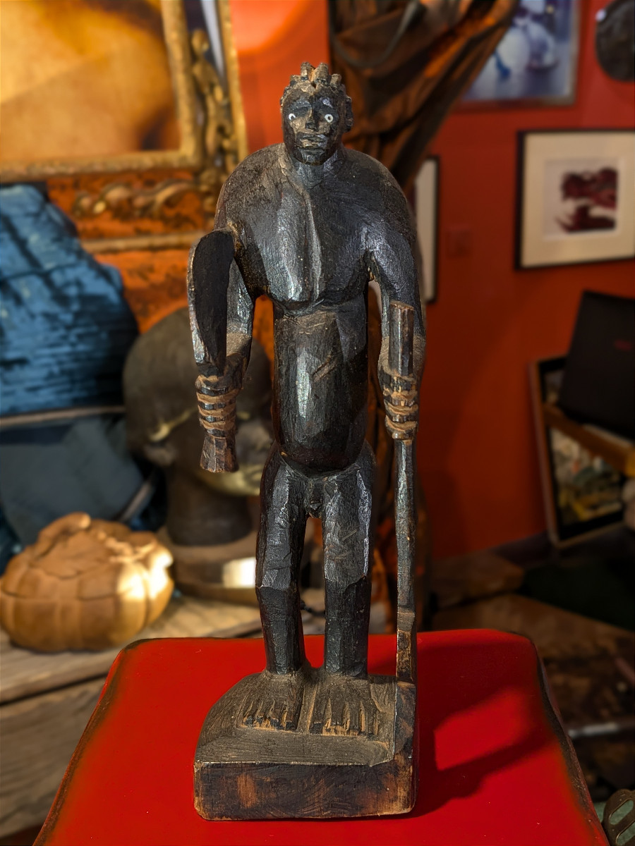 Fétiche Bembe - Congo - travail colonial 1950-photo-3