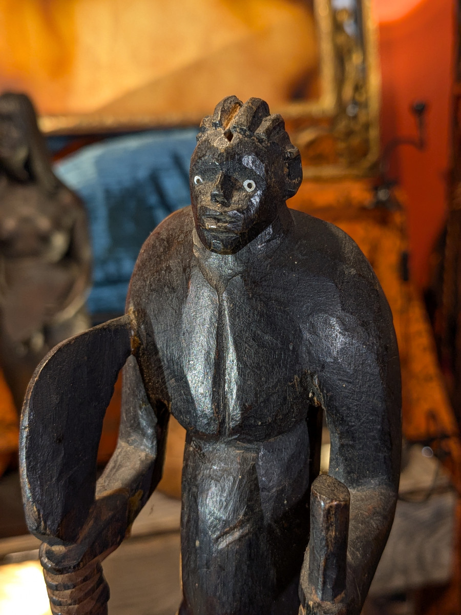 Fétiche Bembe - Congo - travail colonial 1950-photo-1