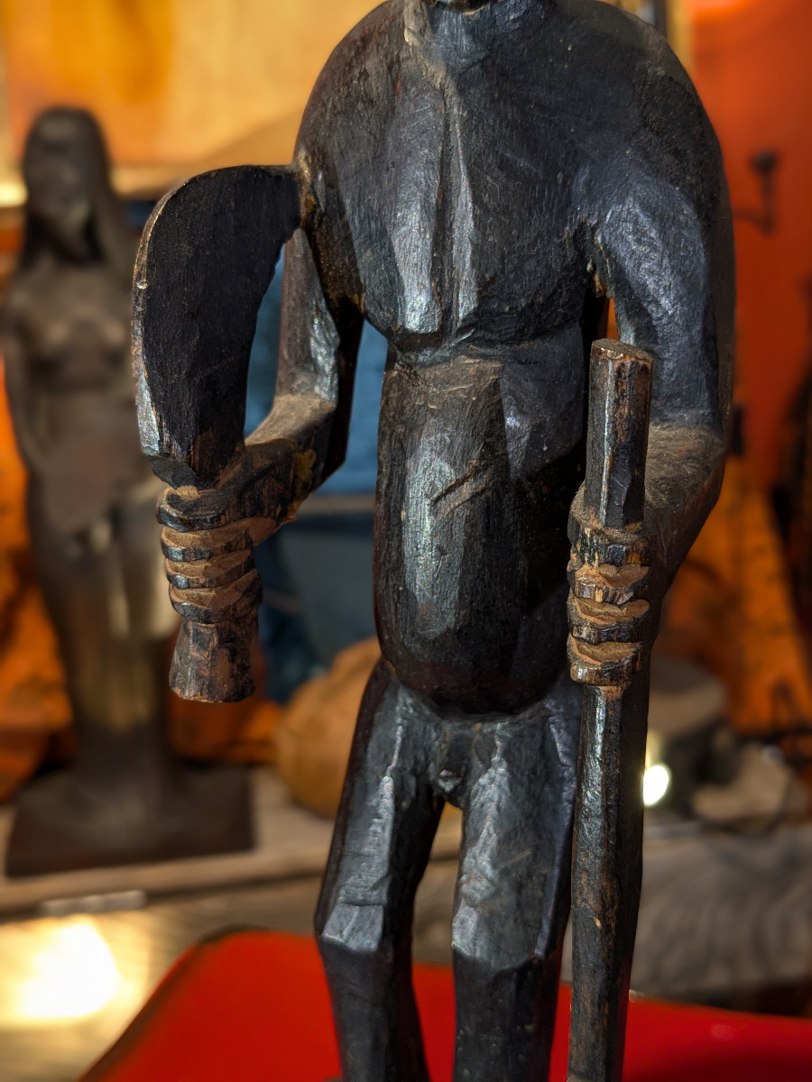 Fétiche Bembe - Congo - travail colonial 1950-photo-2