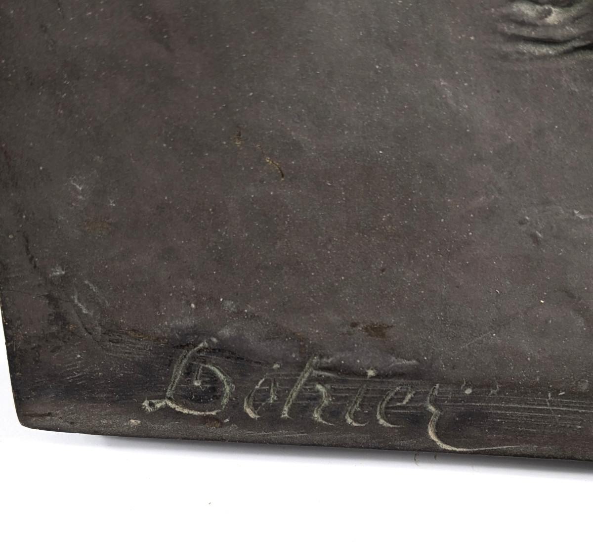 Portrait Of An Old Man - Bronze After Pierre Louis Detrier - Salon Of 1869 #239-photo-1