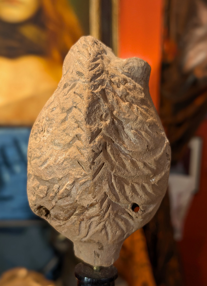 Head Of A Courtesan, Alexandria (?) Roman Period.-photo-4