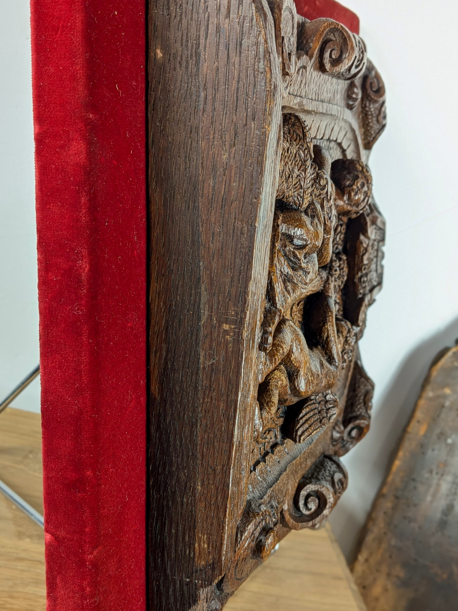 Cupid And A Young Girl Weaving Garlands. Late 19th-century Relief - Renaissance Style-photo-4