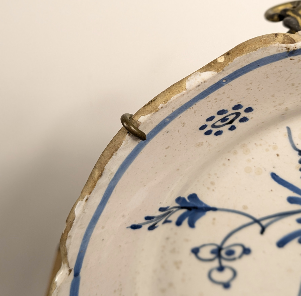 Assiette au moineau - XVIIIe siècle-photo-3