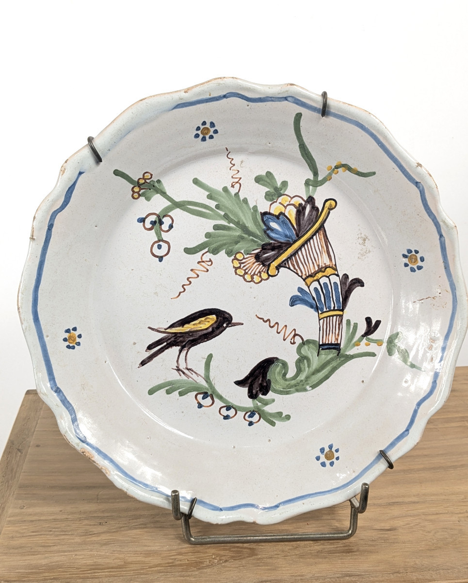 Assiette au moineau - XVIIIe siècle n°2