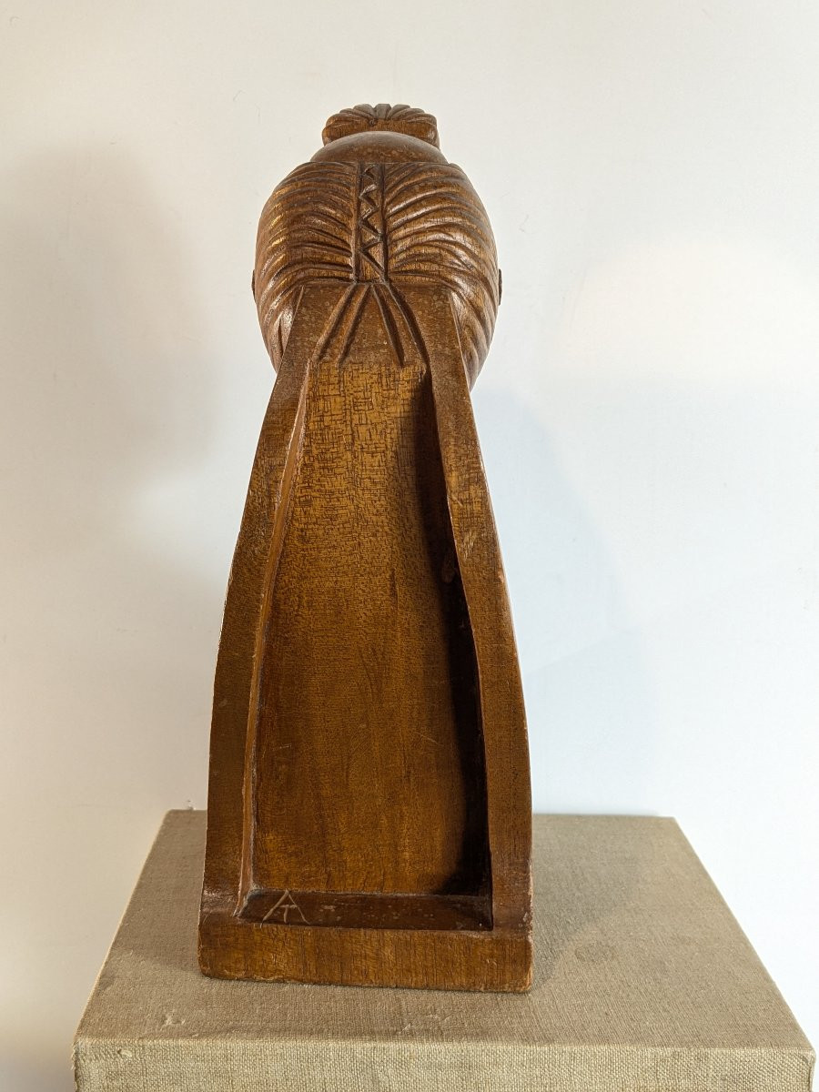 Hurdy-gurdy Head With Turkish Motif - Workshop Model -photo-1