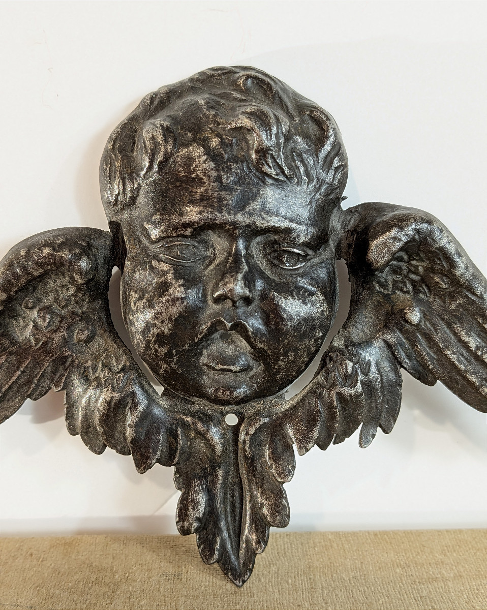 Cherub Wall Sconce - 16th-18th Century-photo-3