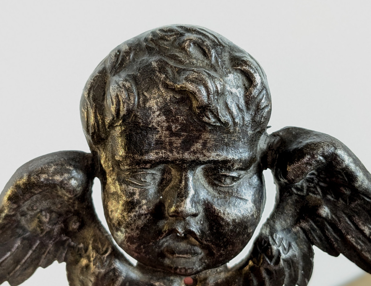 Cherub Wall Sconce - 16th-18th Century-photo-2