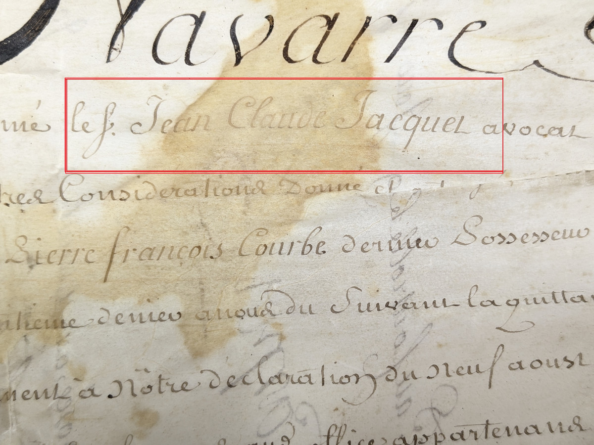 Lettres de provision d'office de Jacquet de la Douai 1737-94 - parchemin 1759-photo-3