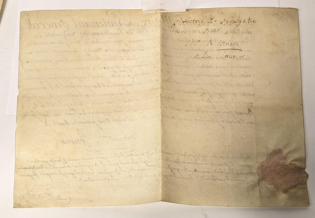 Letter Of Bourgeoisie Granted By The Town Of Lons Le Saunier To The Lord Of Crenans - 1768-photo-2