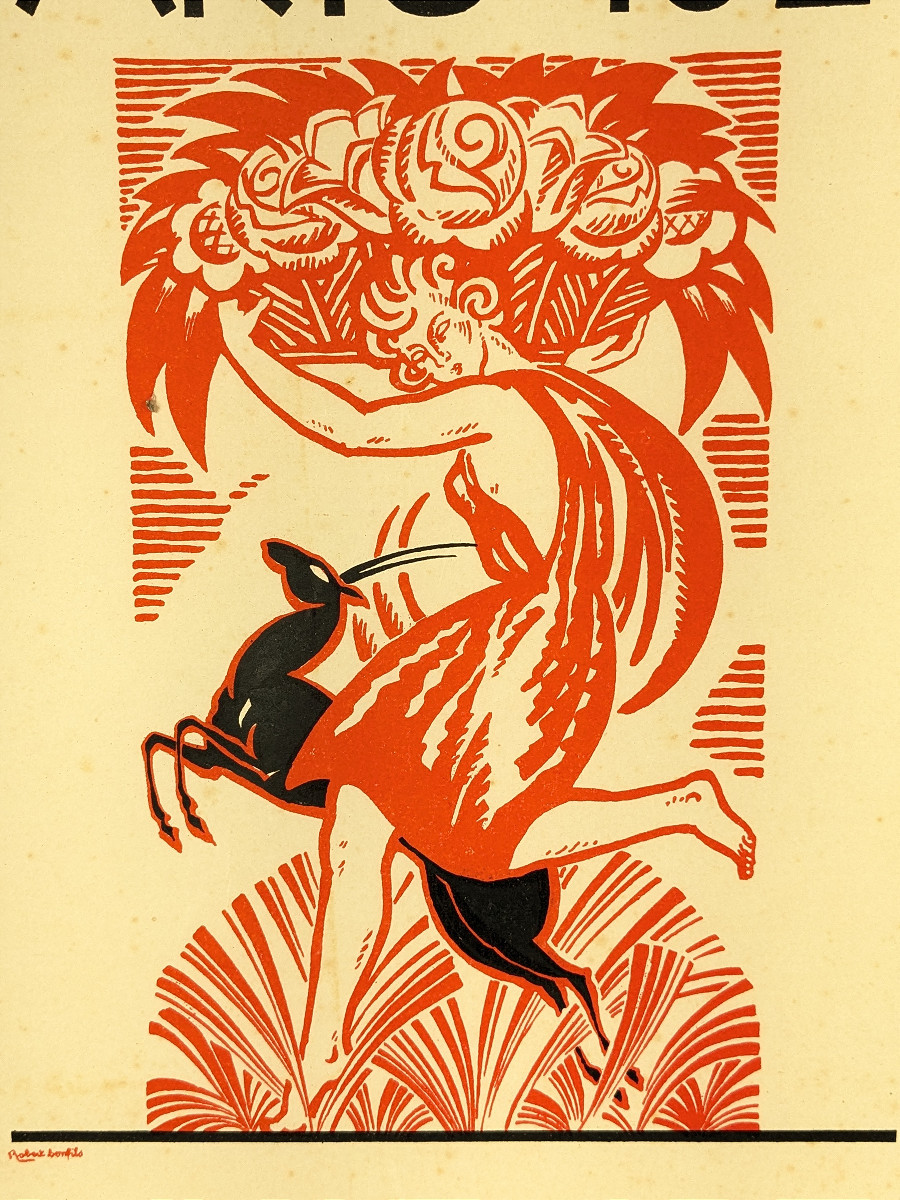 Robert Bonfils - Affiche pour l' Exposition Internationale des Arts Décoratifs 1925-photo-3