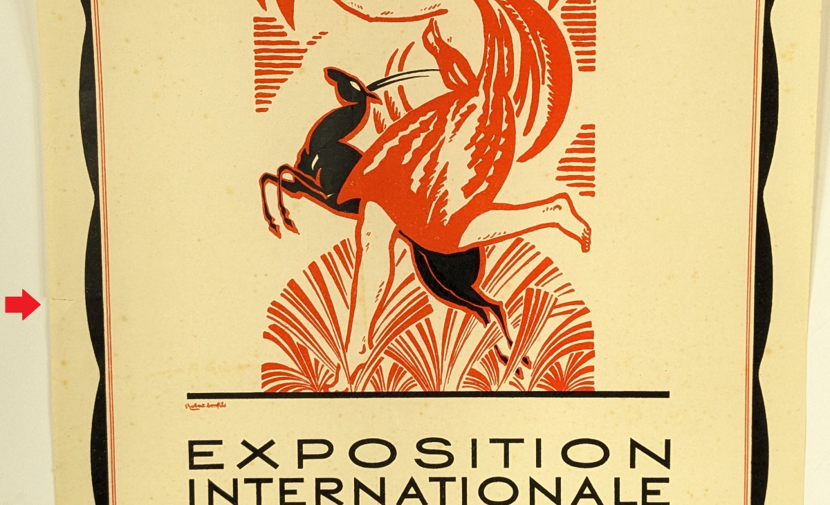 Robert Bonfils - Affiche pour l' Exposition Internationale des Arts Décoratifs 1925-photo-4