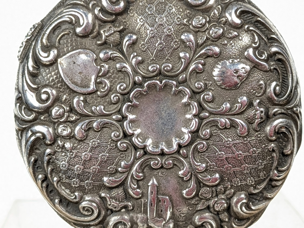 Miniature Tureen - Silver - Foreign Work. Circa 1880-1900-photo-2