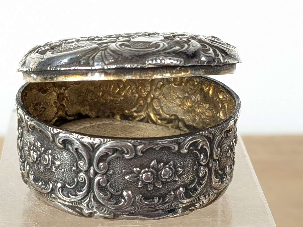 Miniature Tureen - Silver - Foreign Work. Circa 1880-1900-photo-6