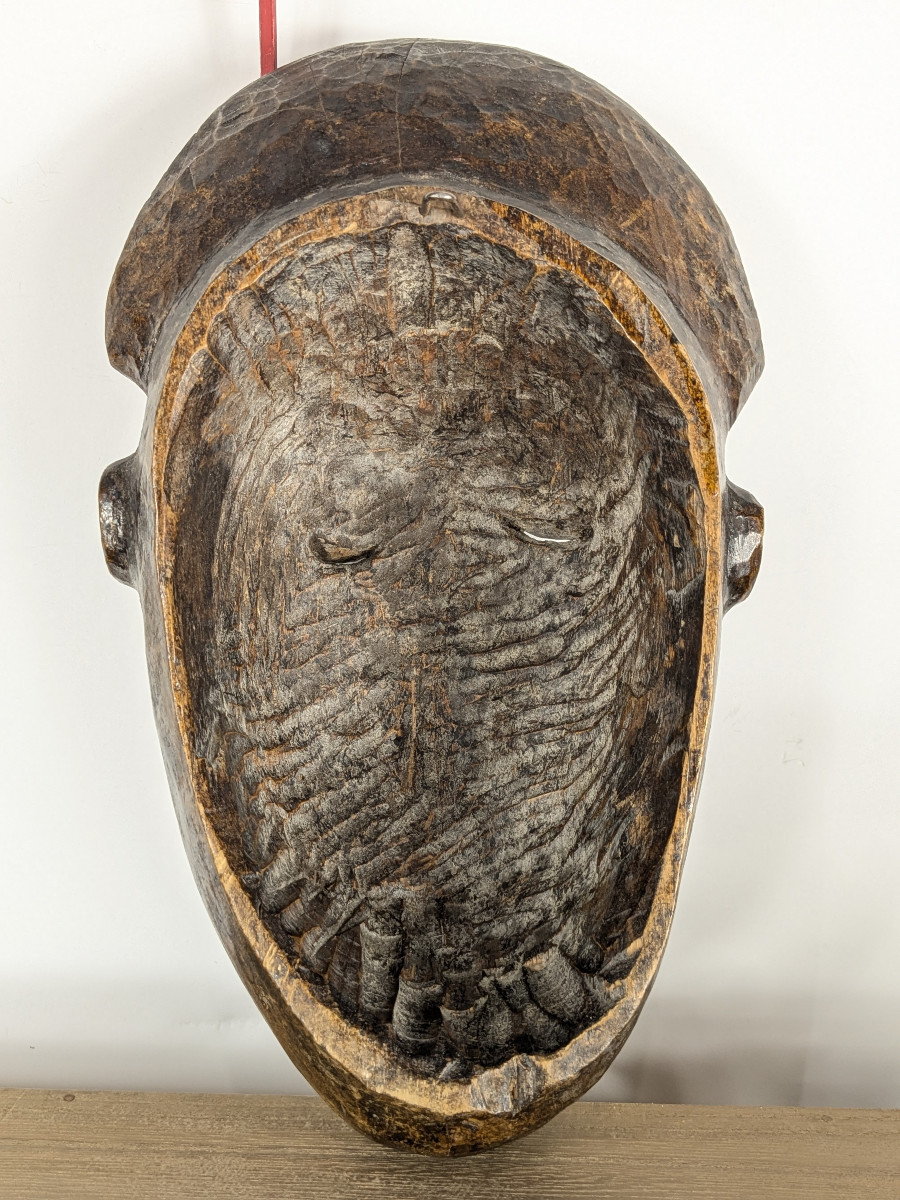 Baule Mask - Colonial Work 1930-50-photo-6