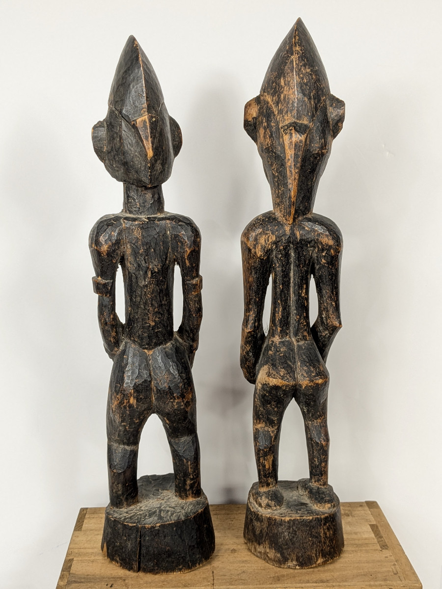Deux fétiches Senoufo - Côte d'Ivoire 1930-50-photo-3