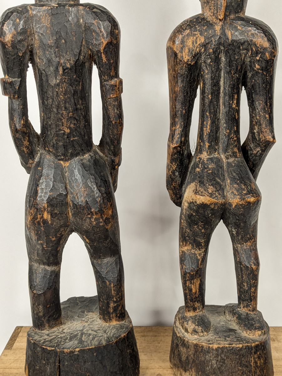 Deux fétiches Senoufo - Côte d'Ivoire 1930-50-photo-6