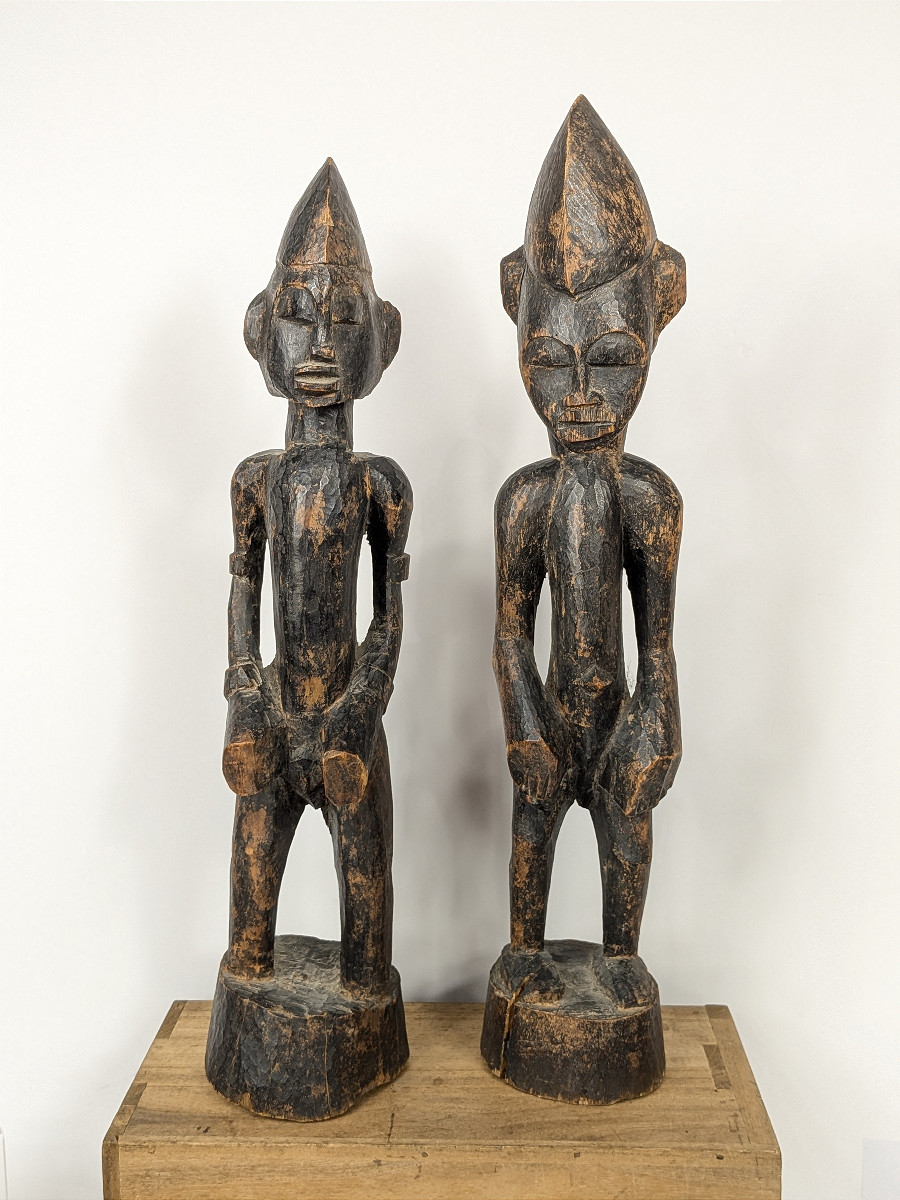 Deux fétiches Senoufo - Côte d'Ivoire 1930-50