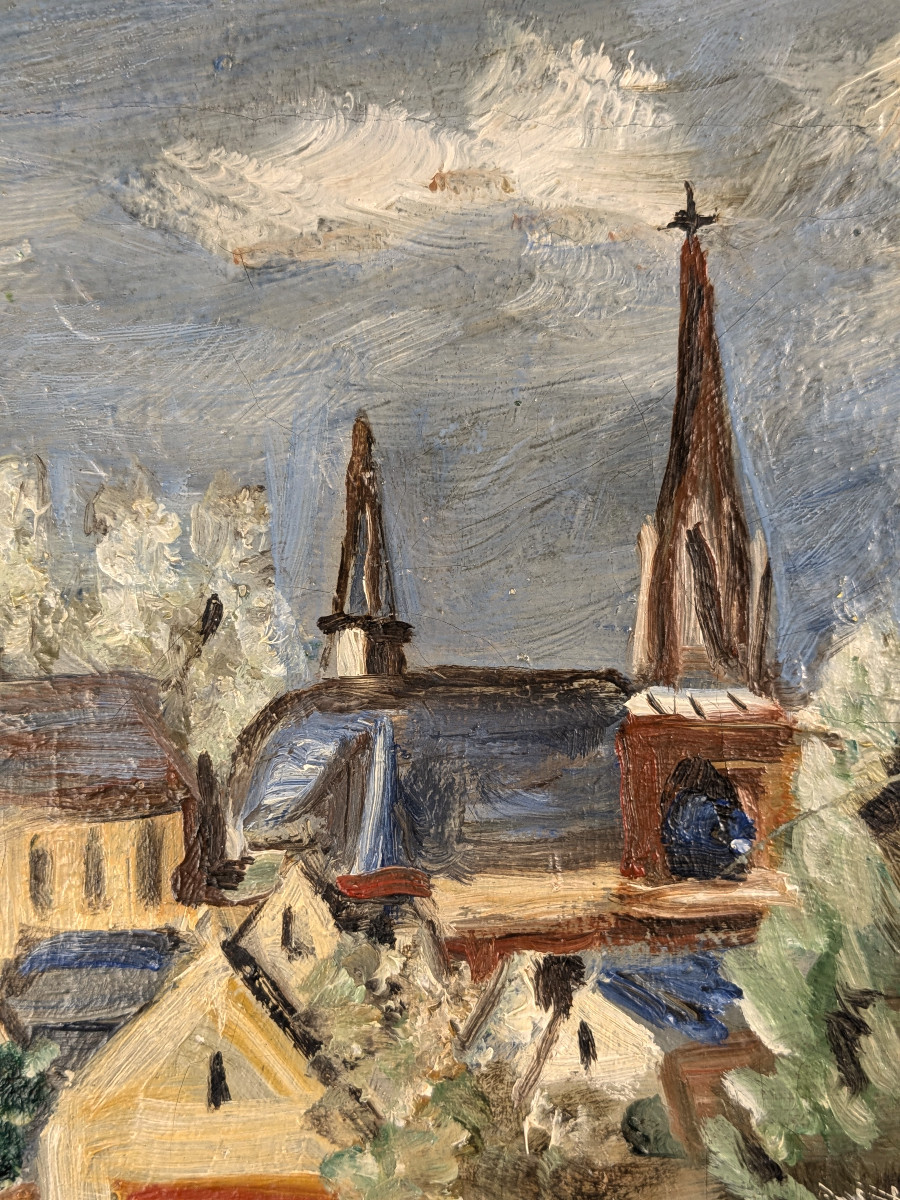 Le 14 juillet au village - par Tosca Tillony - Favory  - 1946-photo-2
