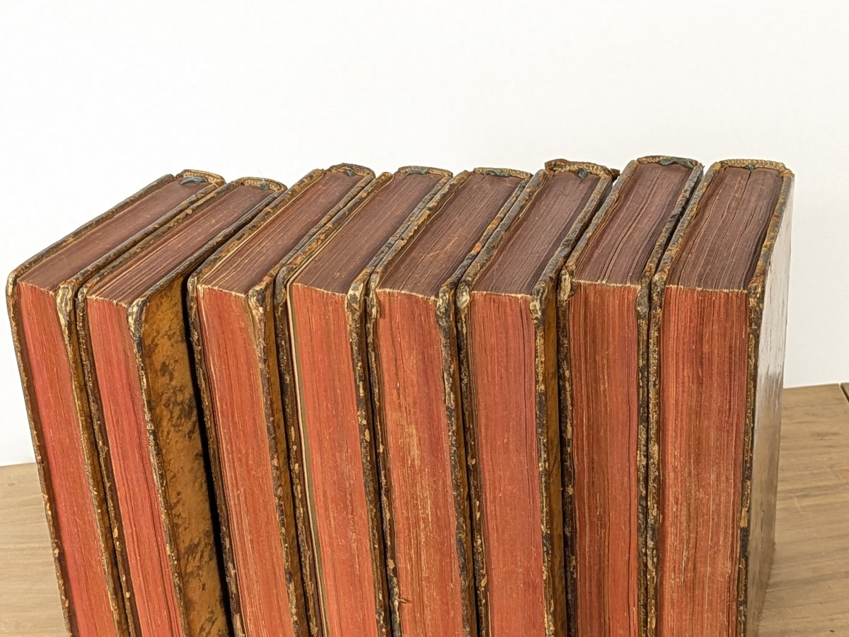 Oeuvres de Molière - gravures de François boucher - 8 volumes 1753 -photo-7
