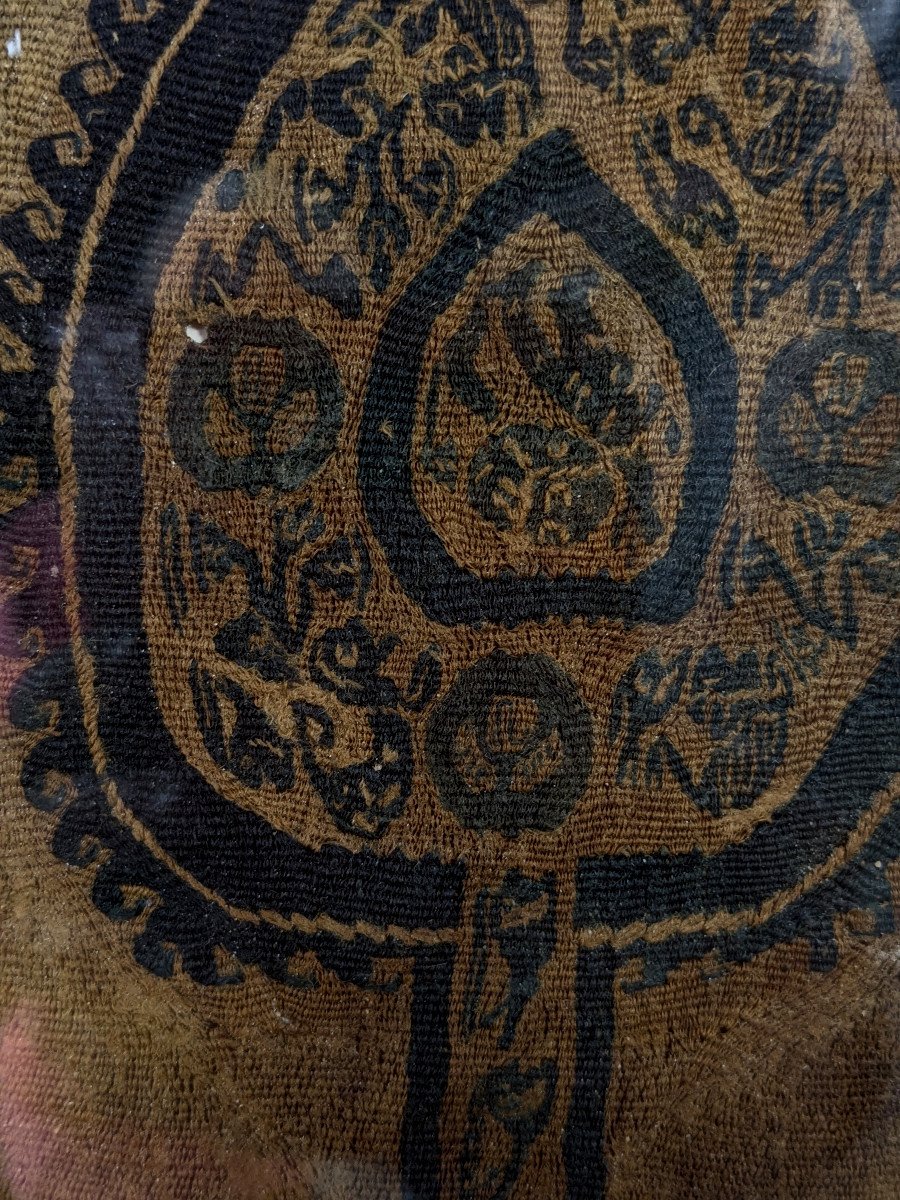 Fragment Of Coptic Cloth 5th-7th Century-photo-1