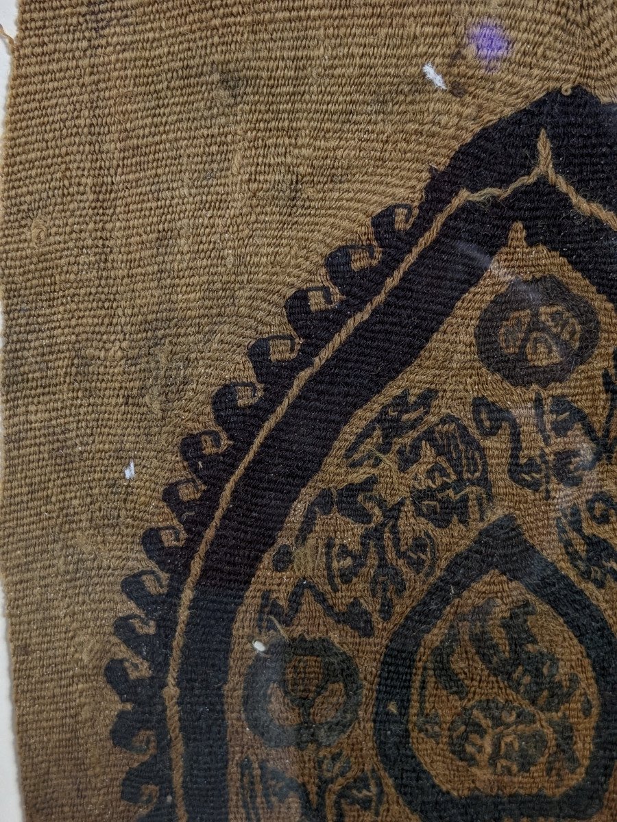 Fragment Of Coptic Cloth 5th-7th Century-photo-5