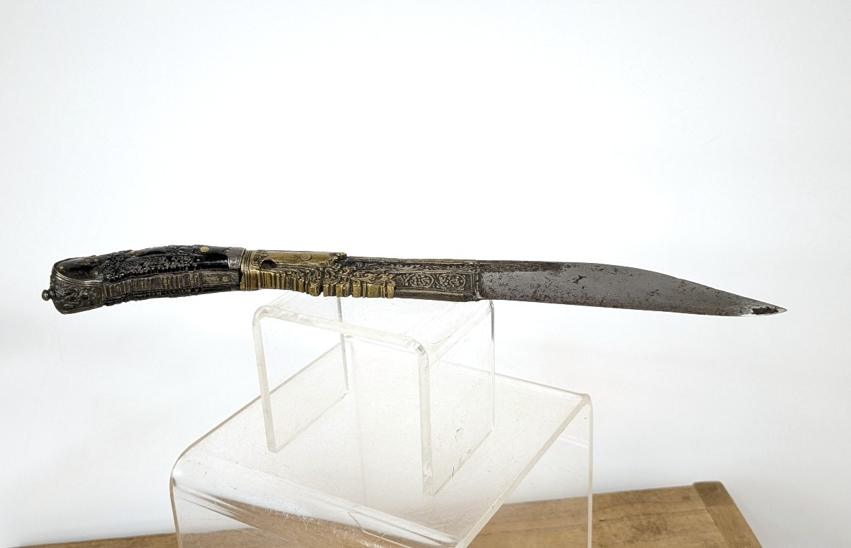 Piha Kaetta Knife - Ceylon 18th Century-photo-3