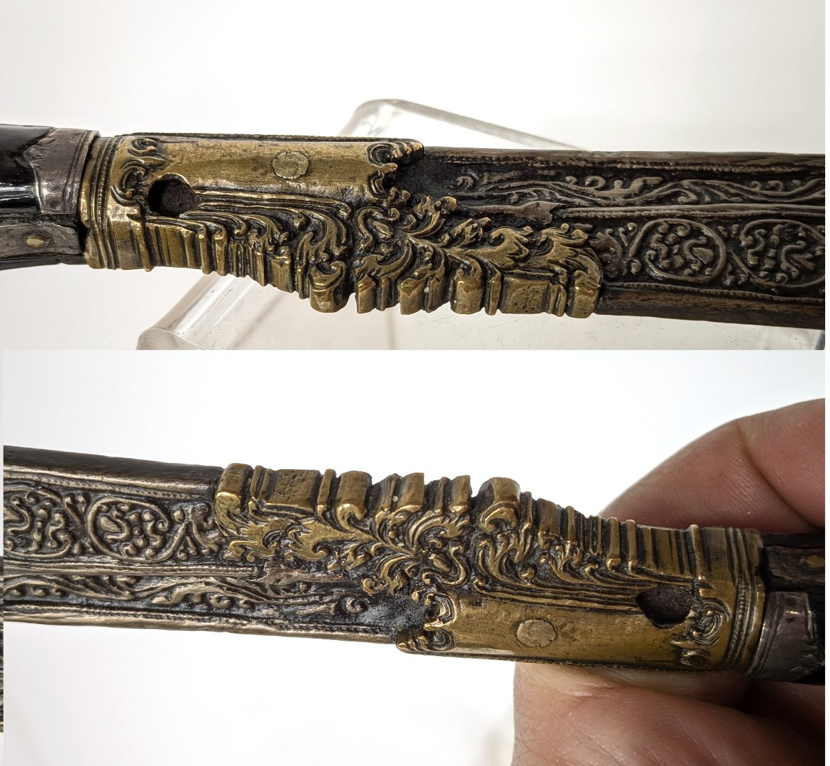 Piha Kaetta Knife - Ceylon 18th Century-photo-5