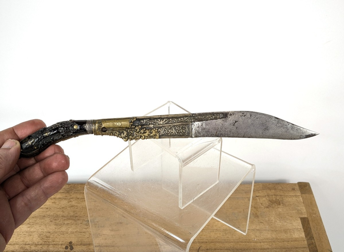 Piha Kaetta Knife - Ceylon 18th Century-photo-7