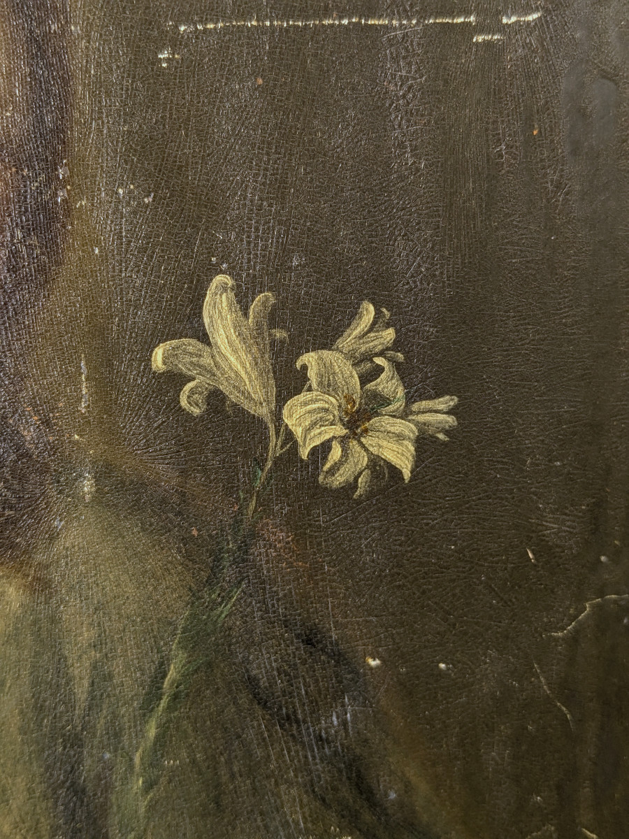 Joseph And The Child Jesus - Oil On Copper Second Half 18th Century Italy ? - To Restore-photo-8