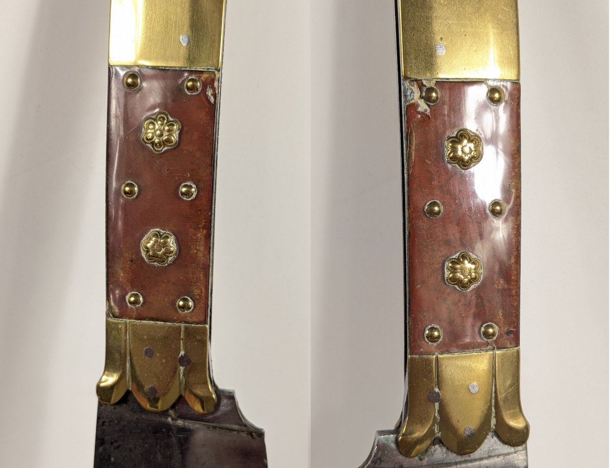 Spanish Navaja Folding Knife From Albacete - 19th Century - France-photo-4