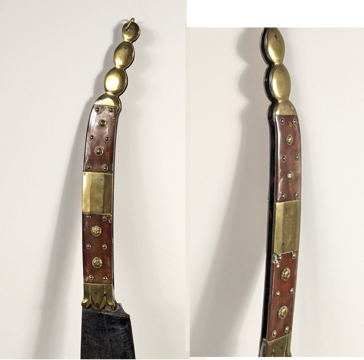 Spanish Navaja Folding Knife From Albacete - 19th Century - France-photo-6