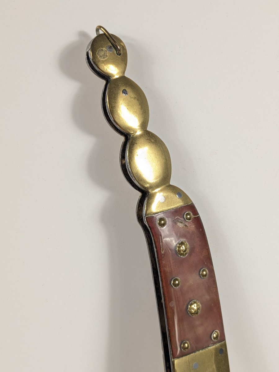 Spanish Navaja Folding Knife From Albacete - 19th Century - France-photo-7