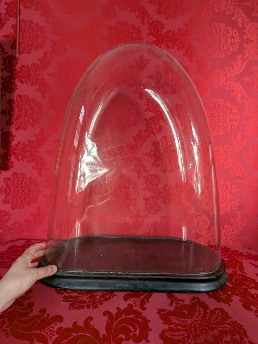 Large Glass Globe H 67 - Second Half 19th Century-photo-3