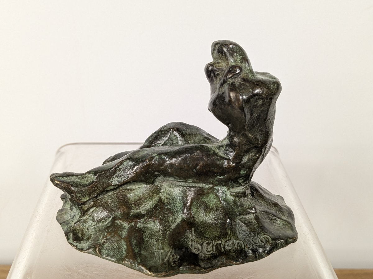 Maternité - petit bronze signé Benenson-photo-4