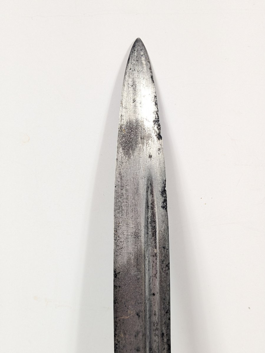 Hunting Dagger - Inverted Dog Heads - Circa 1850-80 - 62.5 Cm-photo-8