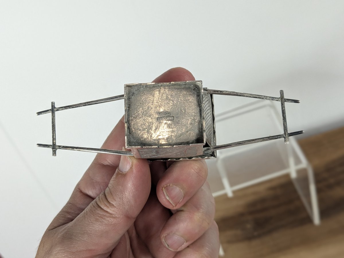Silver Palanquin—yok Sang—made In Indochina, 1930–50-photo-3