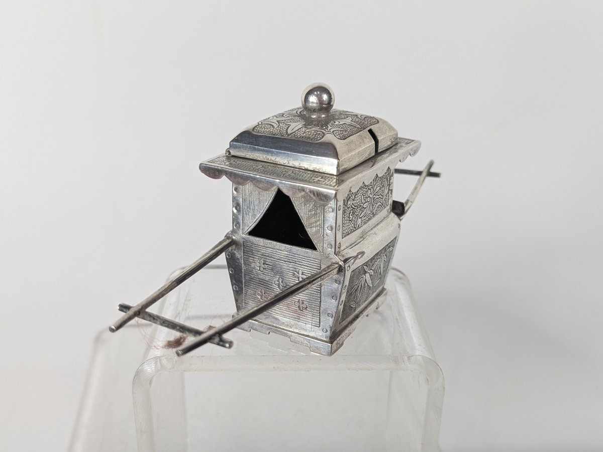Silver Palanquin—yok Sang—made In Indochina, 1930–50