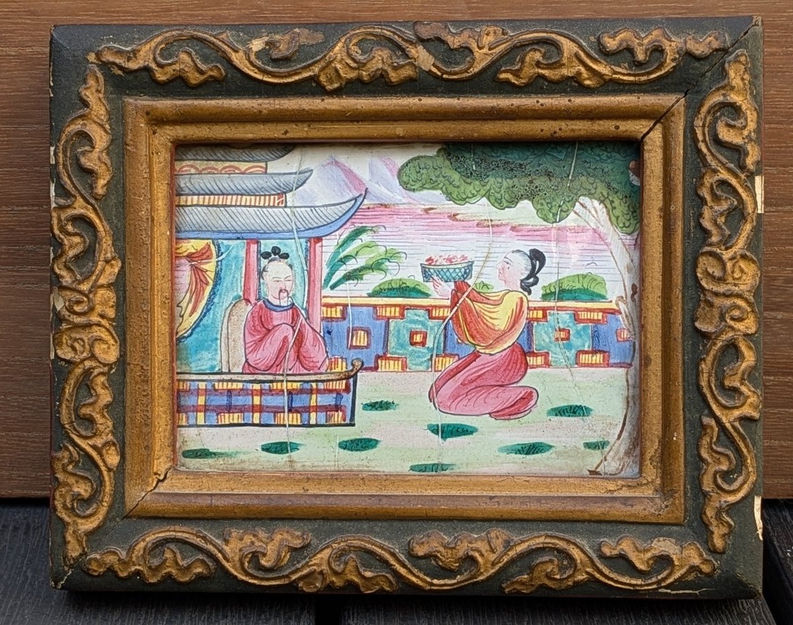 Small Enamel Painting - China, 19th Century-photo-2