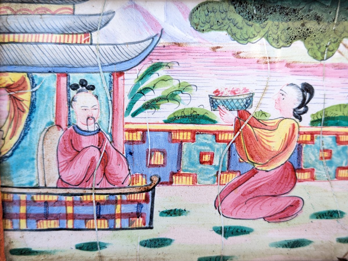 Small Enamel Painting - China, 19th Century-photo-2