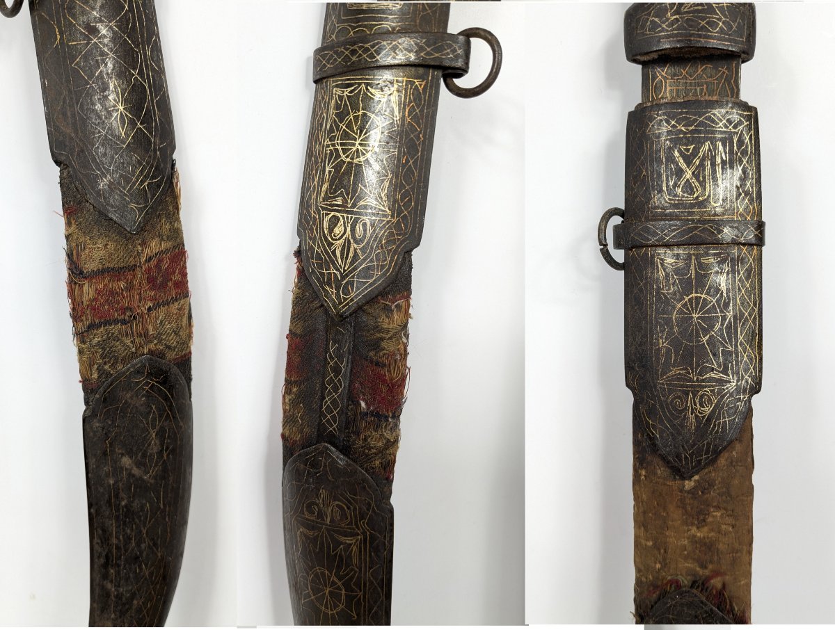 Pair Of Daggers, Khanjar-kinjal – Caucasus? – 19th Century-photo-4
