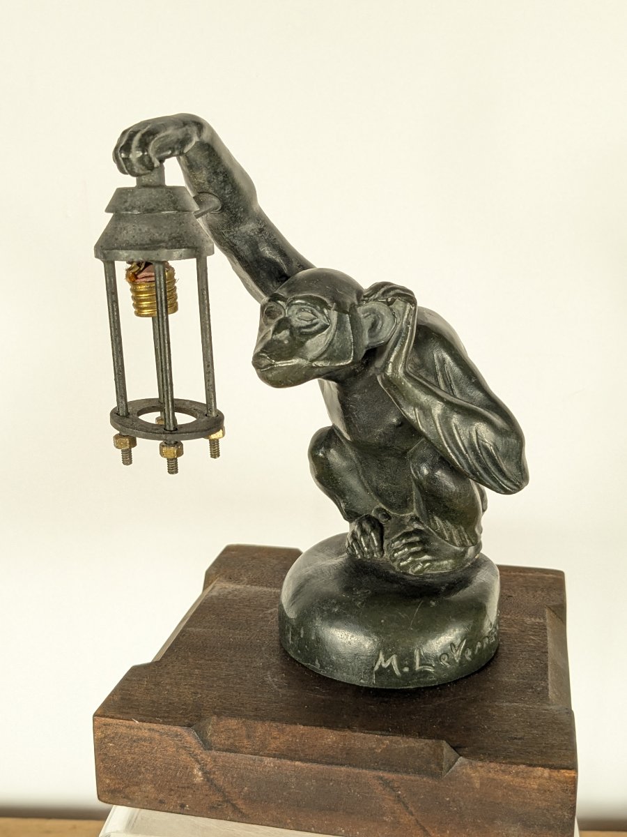 The Monkey With The Lantern - Max Le Verrier, Circa 1920–30-photo-3