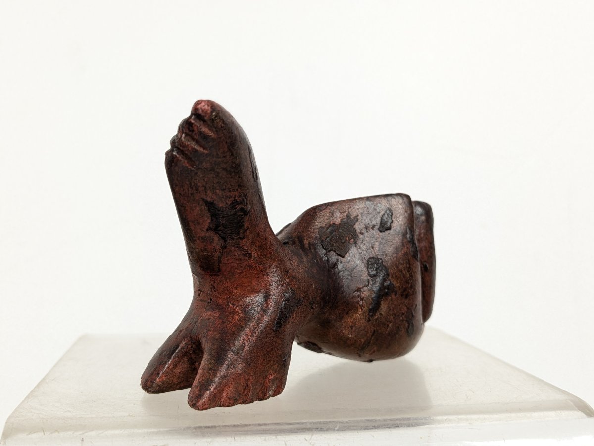 Figurine Inuit - travail milieu XXe-photo-4