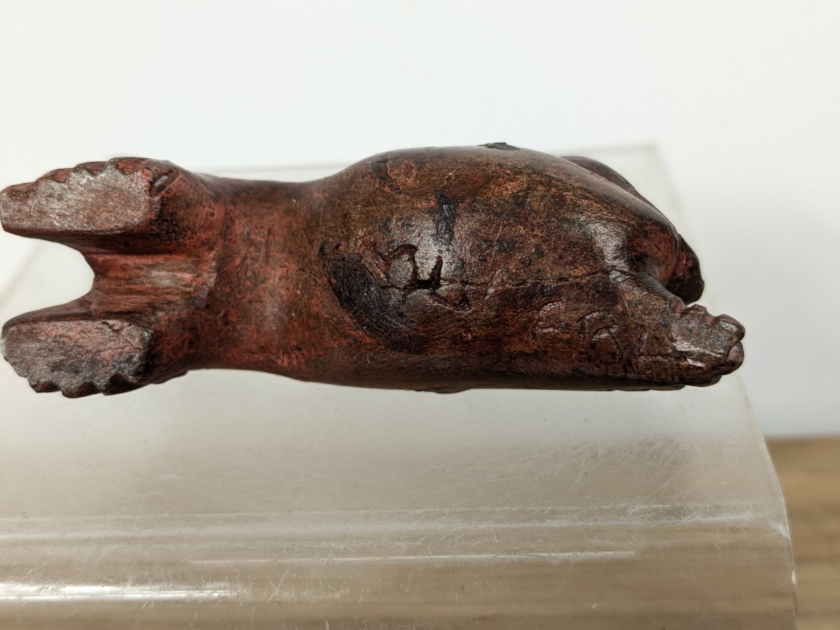 Figurine Inuit - travail milieu XXe-photo-4