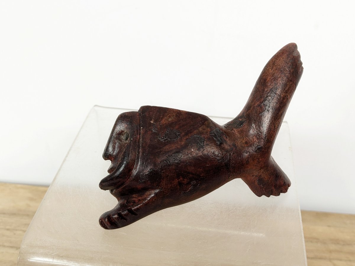 Figurine Inuit - travail milieu XXe-photo-3